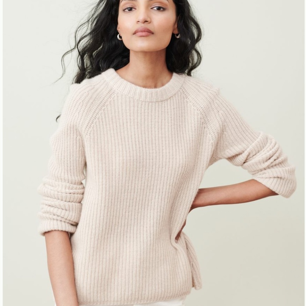 Jenni Kayne cashmere fisherman sweater